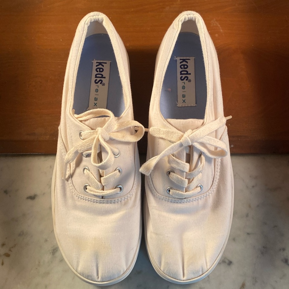 KEDS "RELAX" Canvas Sneakers Size 6.0